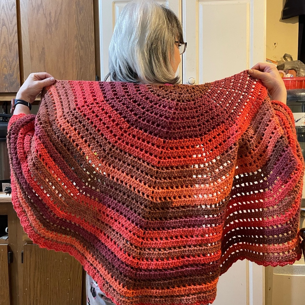 Circular Shawl-Hand made